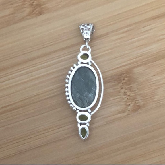 $62  Southwest Estate Pendant With Chain  Sterling   Marked Sterling Sweet & 925 - Picture 6 of 7